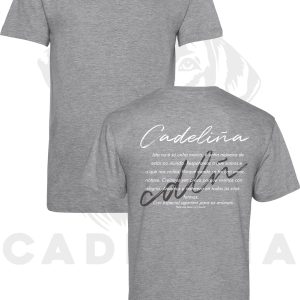 Camiseta gris vigoré "ESENCIA"